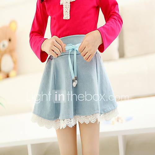 Girls Denim Short Dress