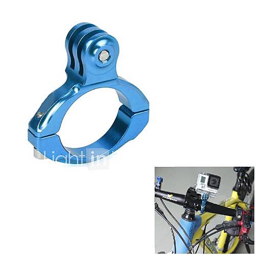 G 203 Blue Blue Universal Aluminum Bicycle Mount Clip for GoPro HD Hero 2 / 3 / 3