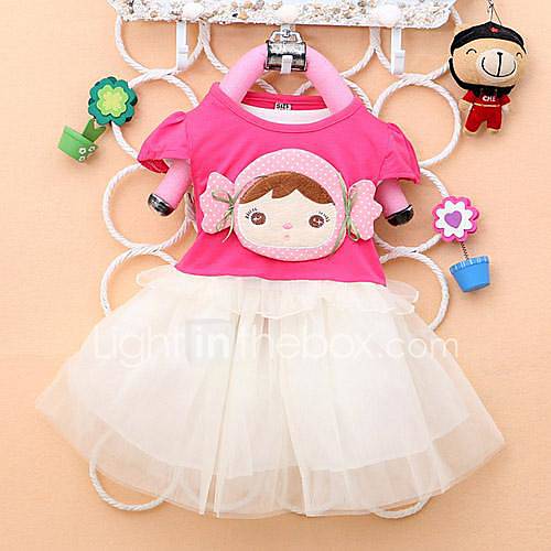 Girls Fashion T shirts Dresses Lovely Princess Summer Dresses