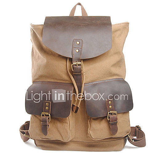 MUCHUAN 2014 New Mens WoMens Vintage Canvas Shoulder Bag School Bags For Daily Use(Screen Color)