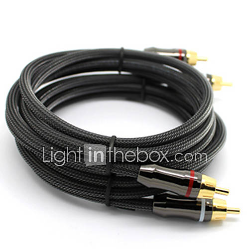 C Cable 2 RCA Male to Male Audio Cable(2M)