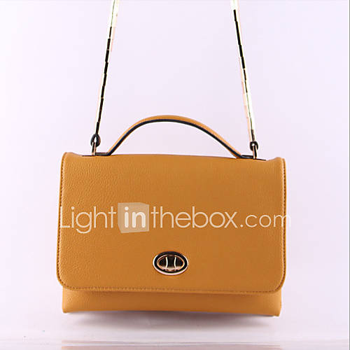HONGQIU Womens Fashion Messenger Bag(Yellow)