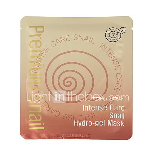 [TONYMOLY] [5pack] Intense Care Snail Hydro Gel Mask 25g (Wrinkle Care, Skin Fiming, Moisturizing, Anti aging Mask)