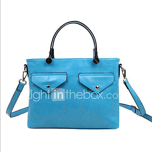 HONGQIU Womens Fashion Casual Tote Bag(Blue)