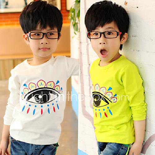 Boys Round Collar Eye T shirts