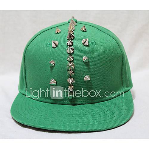 Unisex Rivet Fashion Bassball Cap