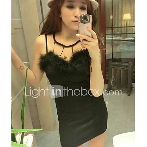 Womens Nightclub Sexy Off The Shoulder Strapless With Cultivate OneS Morality Dress