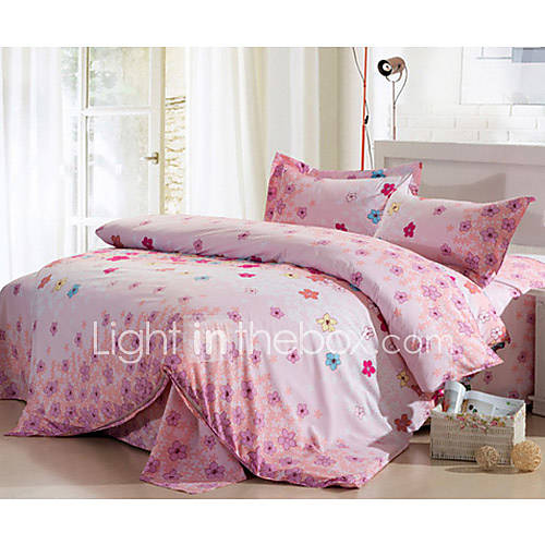 Flower Comfortable Bed Set Of Four SF00013