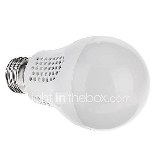 E27 7W 630Lm 2600 2800K Warm White light LED Globe Bulb(100 240V)