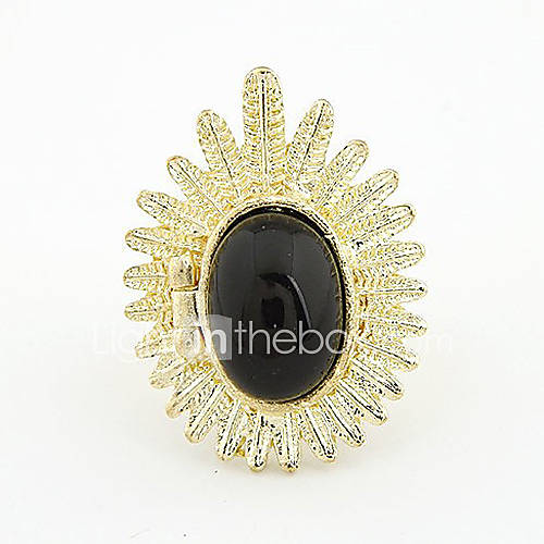 Ravier Womens Vintage Sun Gem Ring