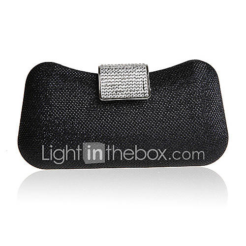 Jiminy Womens Top Grade Sequins Evening Clutch Bag(Black)