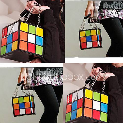 Womens Fashion Cube Tote