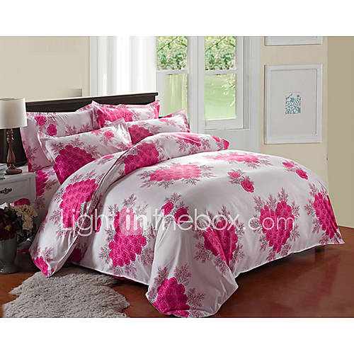 Flower Multi Color Bed Set Of Four SF00033