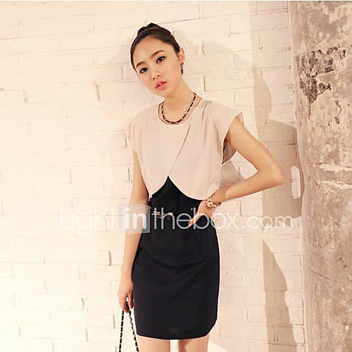 Womens Sleeveless Retro Dress