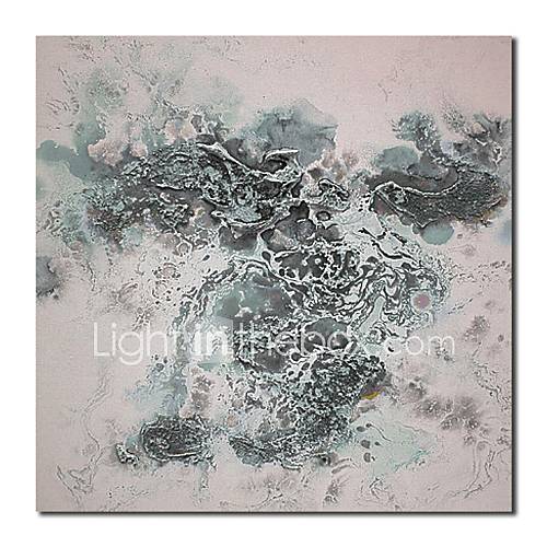 Hand Painted Oil Painting Abstract Home Decoration with Stretched Frame