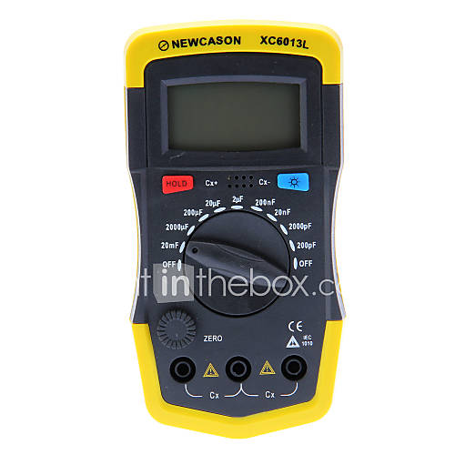 Digital LCD Display Capacitor Capacitance Meter Tester 200pF~20mF XC6013L