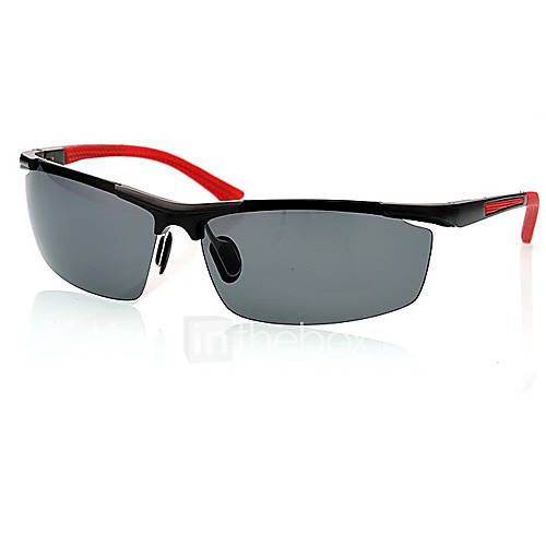 Langyajie Mens Al Mg Dedicated Driving Anti Glare Sunglasses(Screen Color)