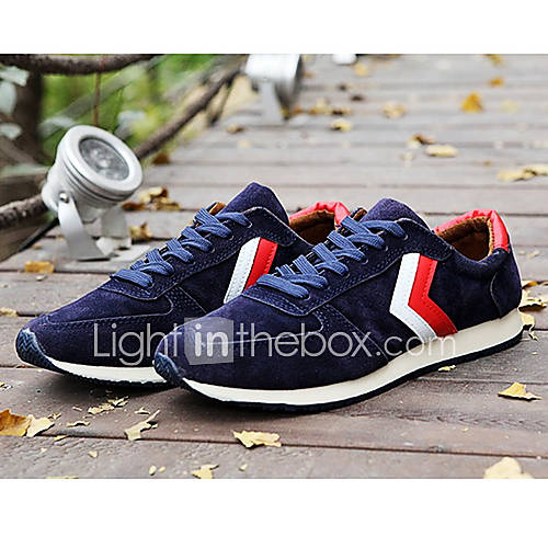 Suede Mens Flat Heel Comfort Fashion Sneakers Shoes(More Color)