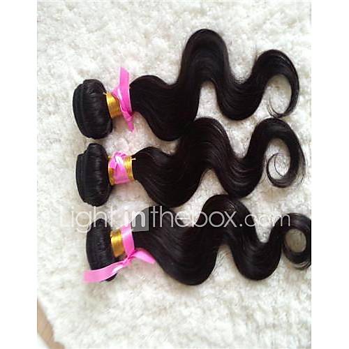 Mixed Lengths 24 26 28Inches Maylaysian Body Wave Weft 100% Virgin Remy Human Hair Extensions