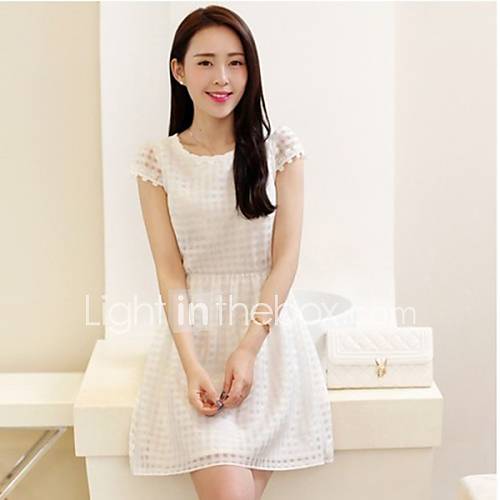 CXY WomenS Fashion Exquisite Elegant Dress(White)