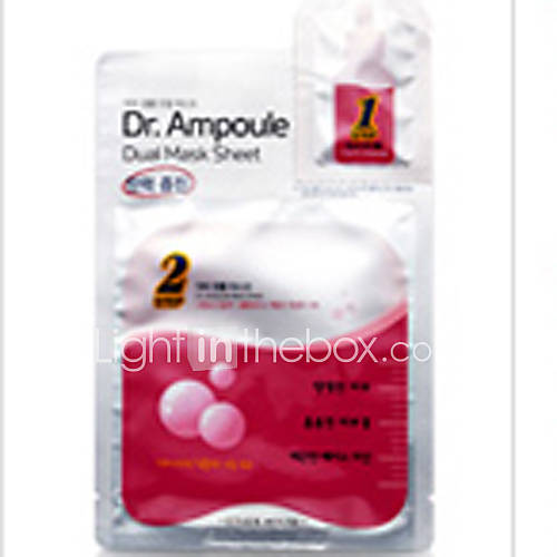 [Etude House] Dr. Ampoule Dual Mask Sheet #Nurishing 2ml24ml