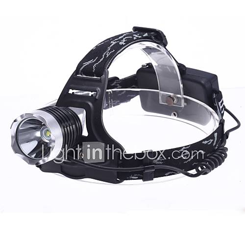 3 Mode Cree XM L T6 LED Headlamp (1800LM, 2x18650)