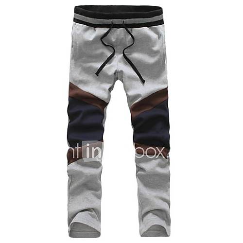 Mens Leisure Joining Together Pure Cotton Pants