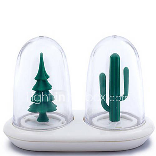 Plastic Salt and Pepper Shaker Random Shaped, L7.5cm x W5cm x H1cm