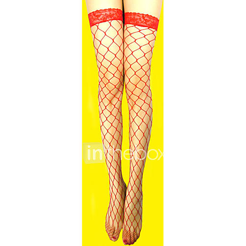 Womens Mesh Stretchy Stockings