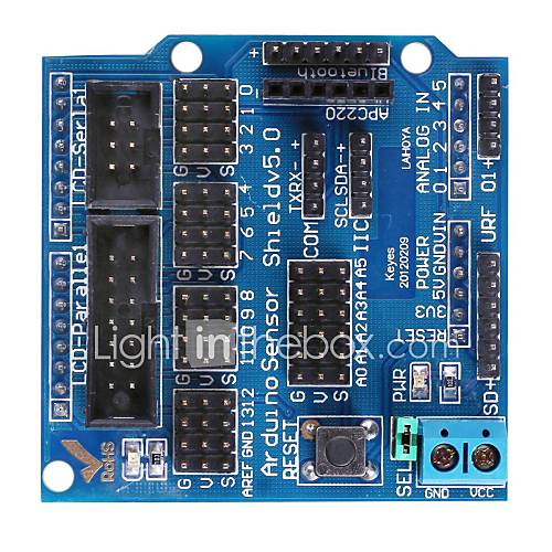 Compatible Arduino Sensor Shield V5.0 Sensor Expansion Board