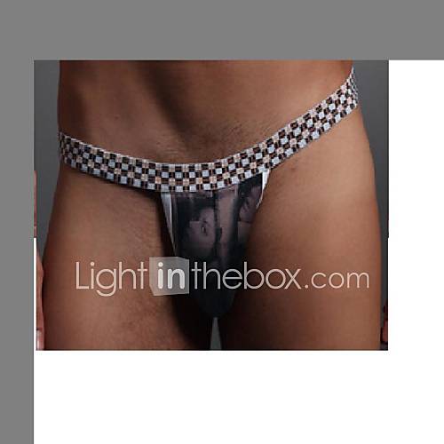 Mens Sexy The Beauty Head Portrait Underwear