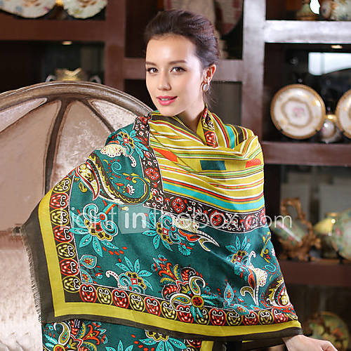 Cotton And Real Silk Party/Casual Shawl(More Colors)