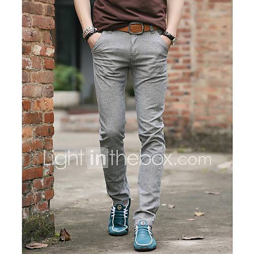 Mens New Summer Casual Long Trouser