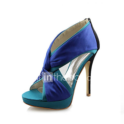 Satin Stiletto Heel Sandals Party / Evening Shoes