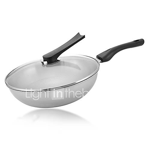 3 layer Dia 13.5 Steel Woks with Cover and Handle, W34cm x L55cm x H12cm