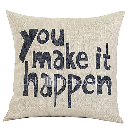 Cotton/Linen Pillow Cover , Quotes & Sayings Country 1338364 2016 – $10.79