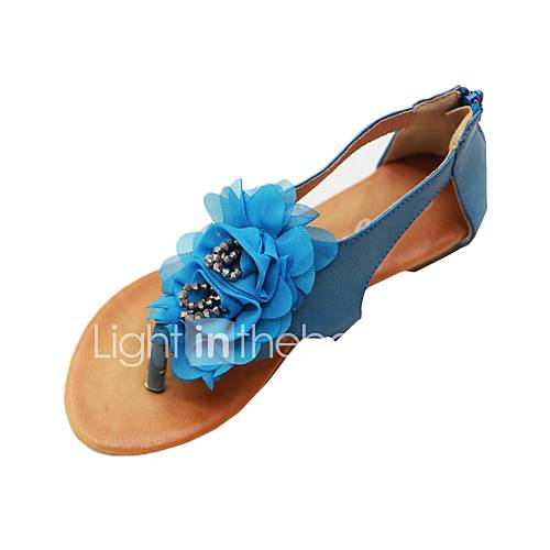 Flower Lady Leisure Flat Sandals(More Colors)