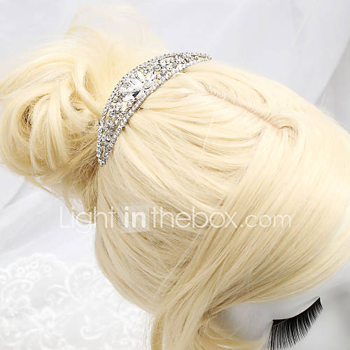 Alloy Wedding/Special Occation Hair Combs With Rhinestone