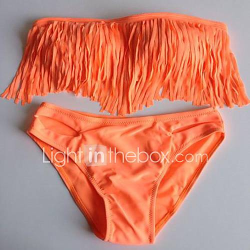 Sexy Women Bikini Swimwear Hot Swimsuit with Tassels