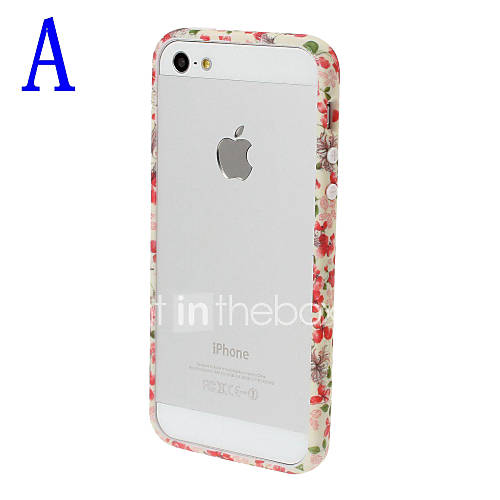 Small Fresh Florals Series Bumper Frame for iPhone 5/5S