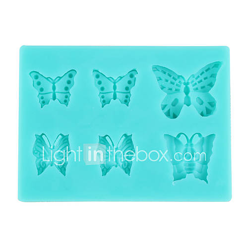 Silicone Cake Decorating Mold Butterfly Shape