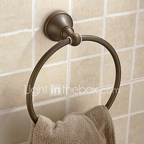 Antique Brass Wall mounted Towel Ring (1018 J 29 5)