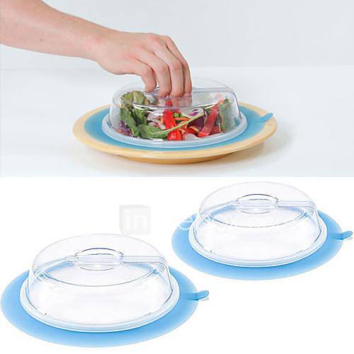 Plate Topper Silicone with Suction Cups Freshness Lids Random Color ...