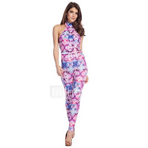 Women's Multi-color Jumpsuits , Sexy/Bodycon Sleeveless 1630908 2016 ...