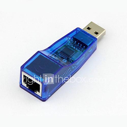 External USB Network Card USB TO LAN Adapter 1970506 2016 – $7.99