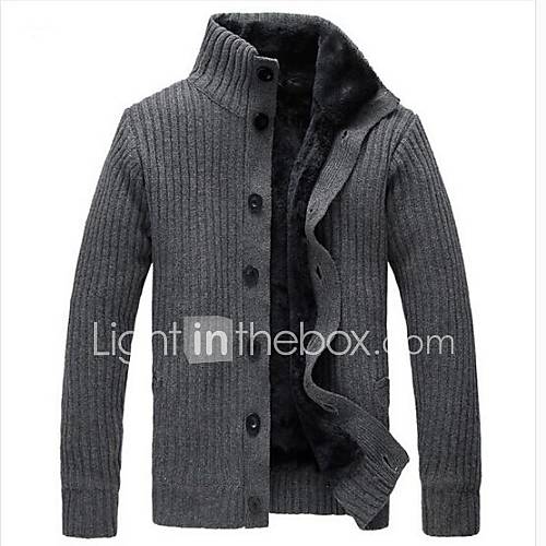 Men's With Thickened Cardigan Cashmere 2097685 2016 – $44.99