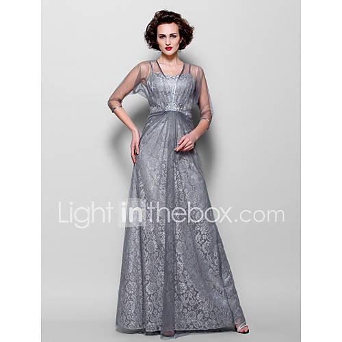 Lanting Bride® A-line Plus Size / Petite Mother of the Bride Dress ...