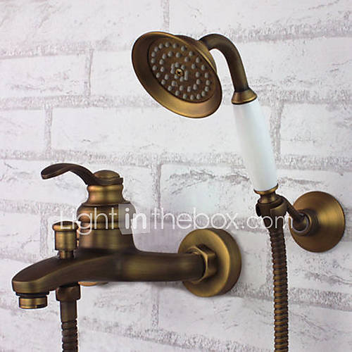 Antique Tub And Shower Handshower Included with Ceramic Valve Single ...