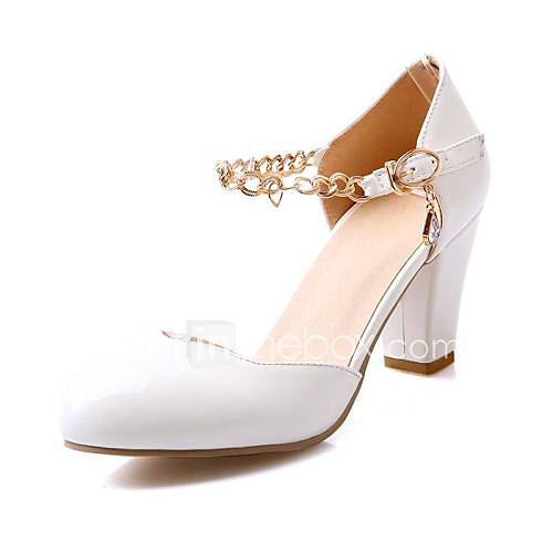 Women's Shoes Round Toe Chunky Heel Pumps Shoes More Colors available ...