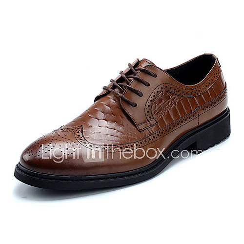 Men's Shoes Casual Calf Hair Oxfords Black/Brown 3114623 2017 – $99.99